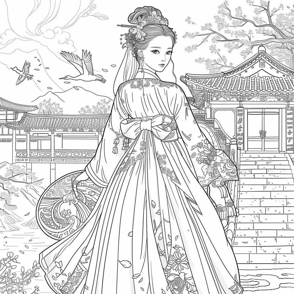 The Princess and the Elephant of Blossoms