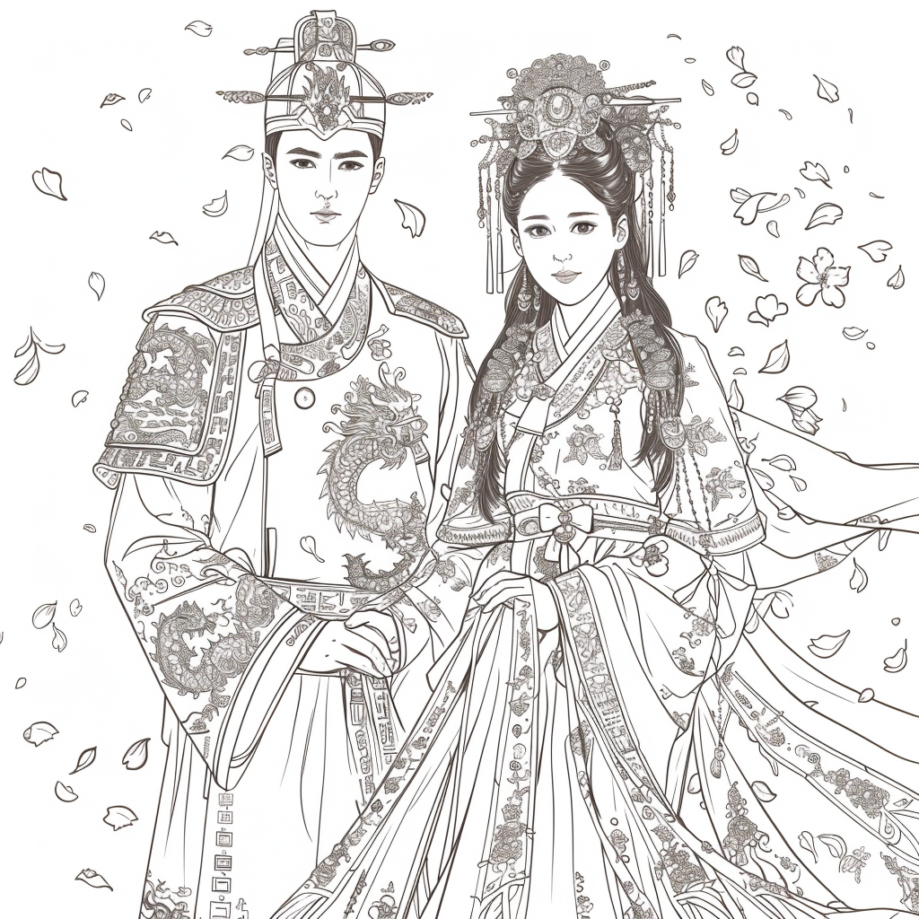 Vows Beneath Falling Petals