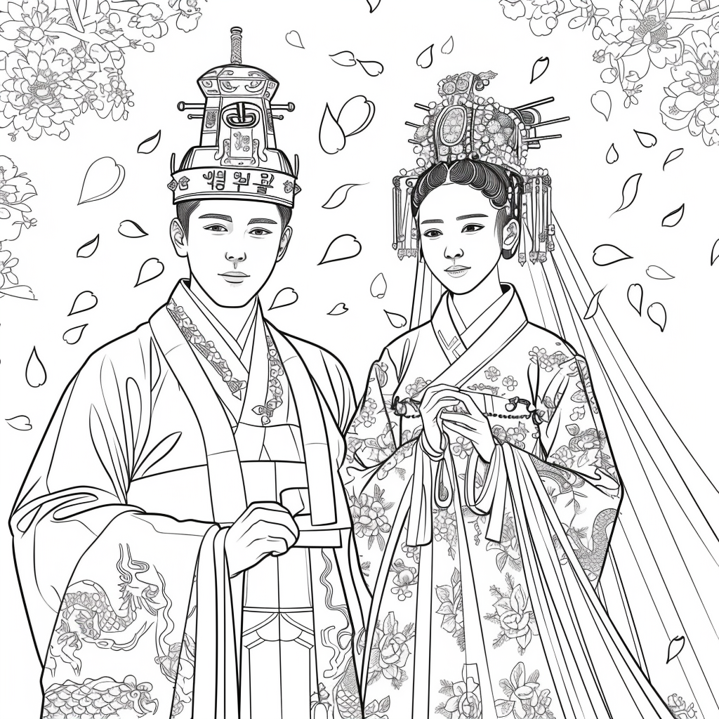 Vows Beneath Falling Petals