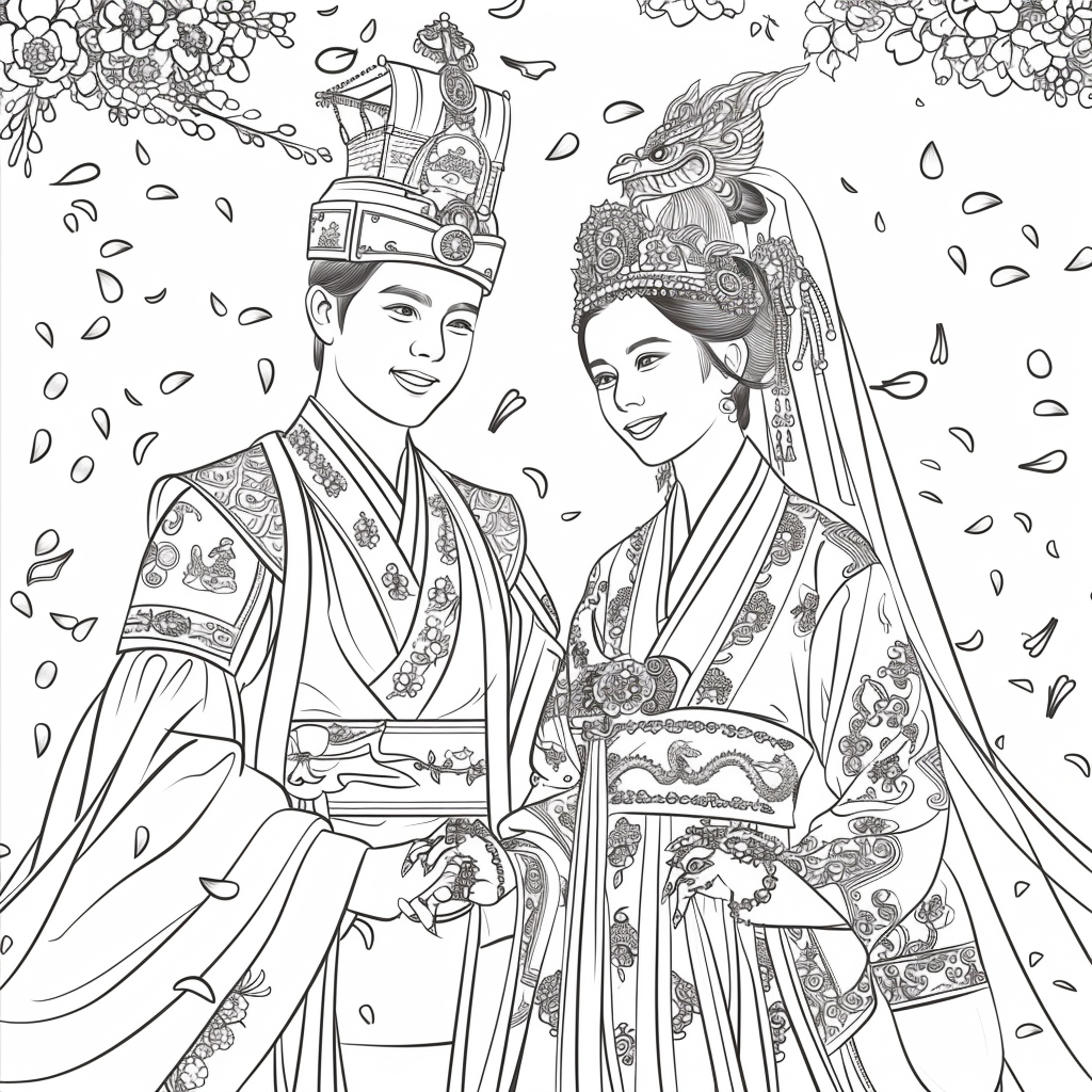 Vows Beneath Falling Petals