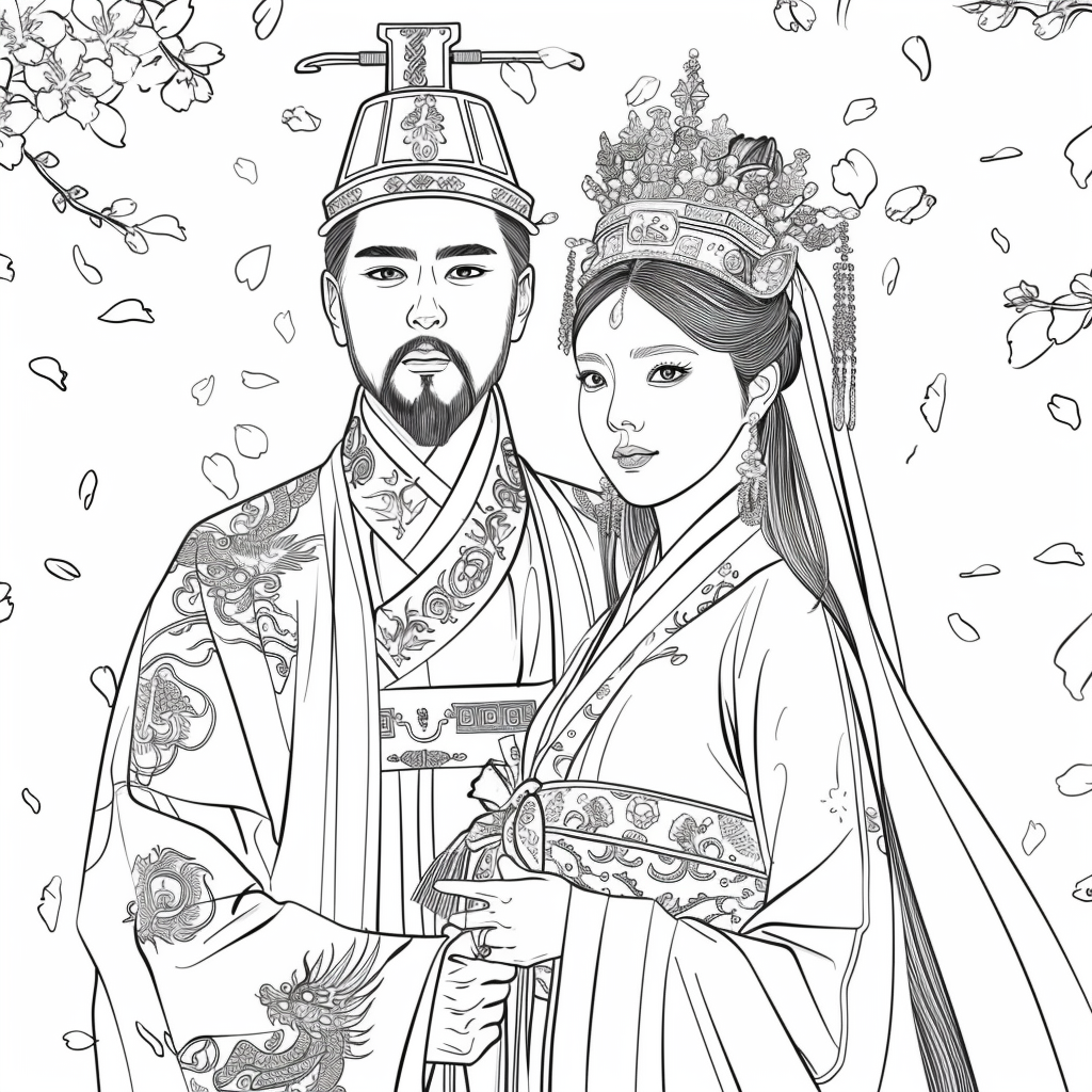 Vows Beneath Falling Petals