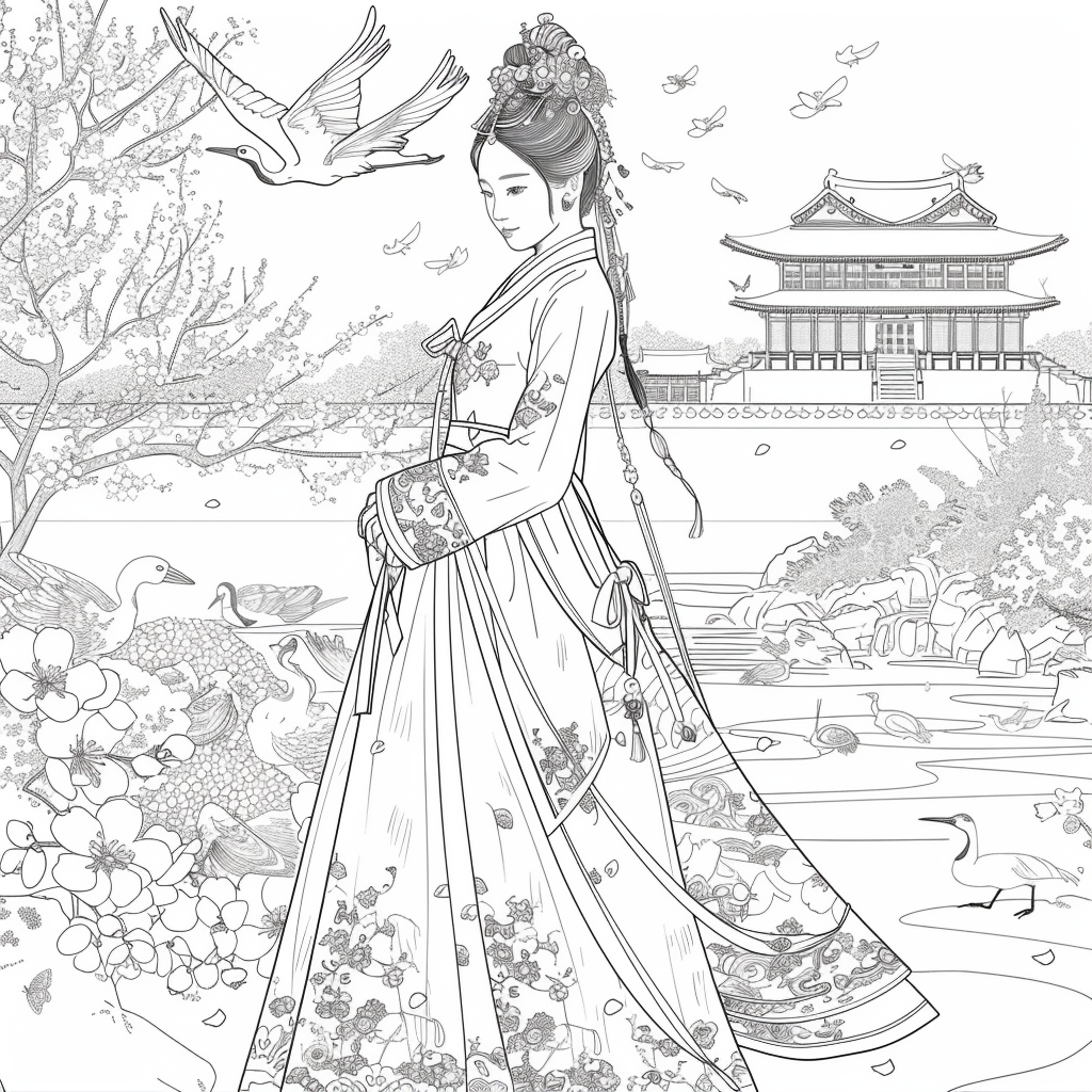 Elegance of the Palace Garden