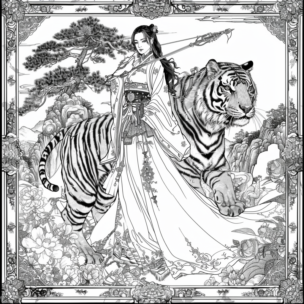 The Tiger Princess of Blossoming Courage