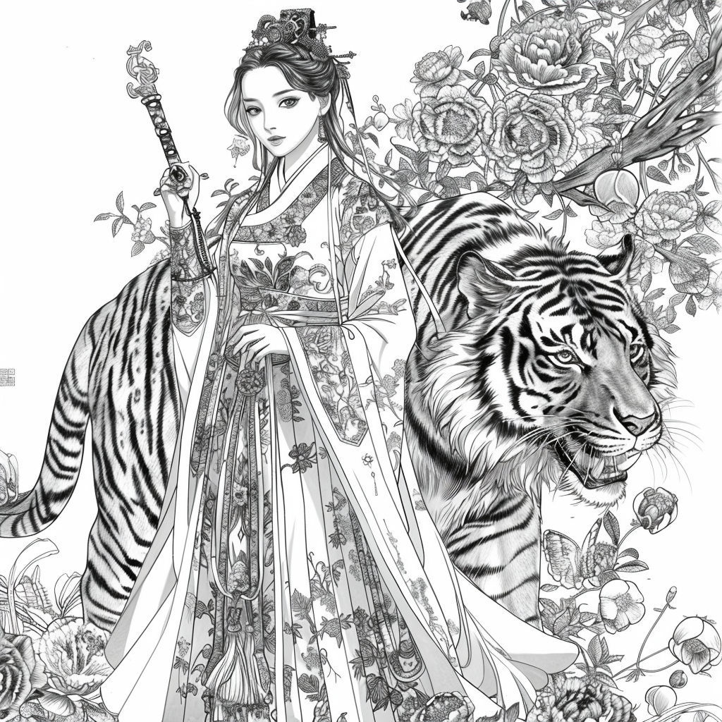 The Tiger Princess of Blossoming Courage