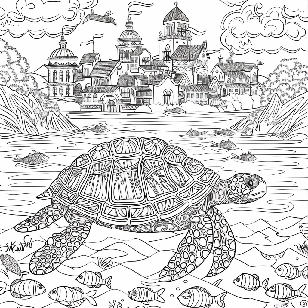 Turtle Kingdom – The Floating Castle of the Coral Sea