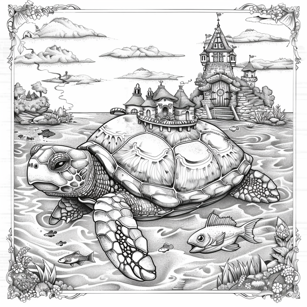 Turtle Kingdom – The Floating Castle of the Coral Sea