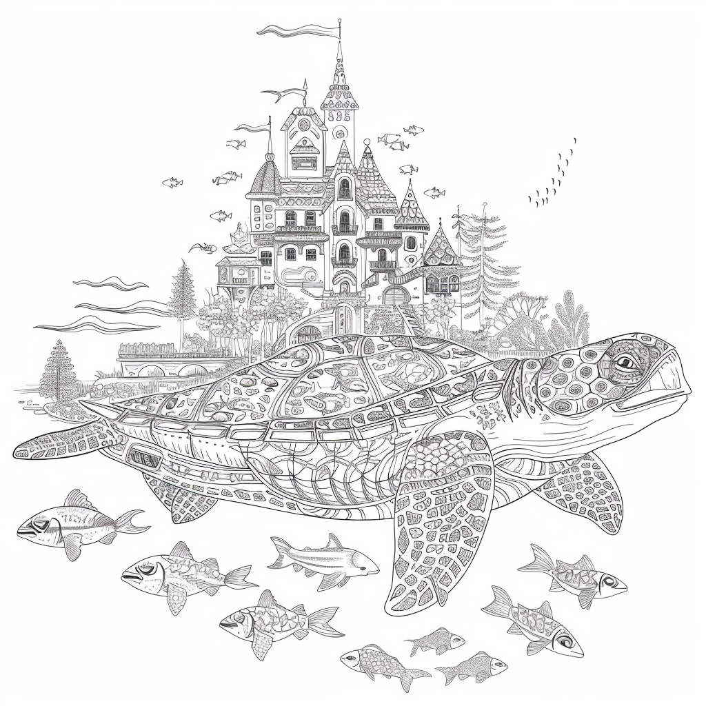 Turtle Kingdom – The Floating Castle of the Coral Sea