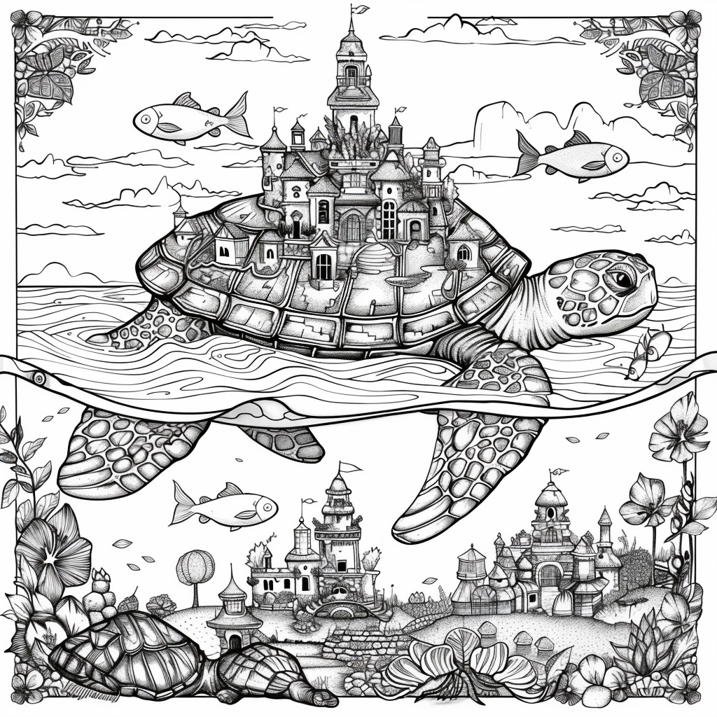 Turtle Kingdom – The Floating Castle of the Coral Sea