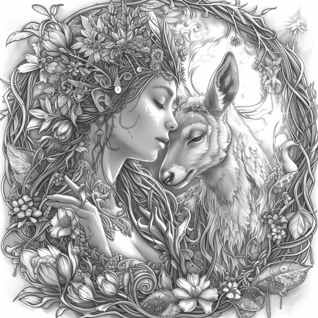 Echoes of the Soul: A Portrait in Light and Silence