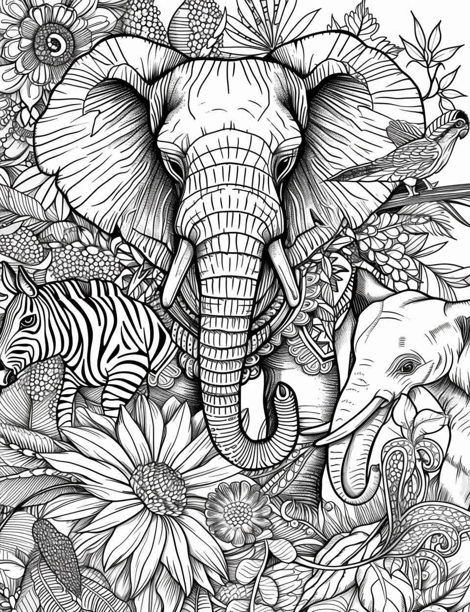 Roar of Harmony – The Floral Tiger Spirit