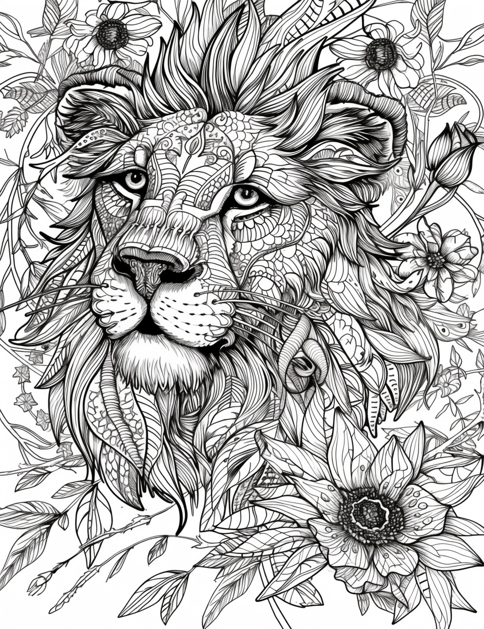 Roar of Harmony – The Floral Tiger Spirit