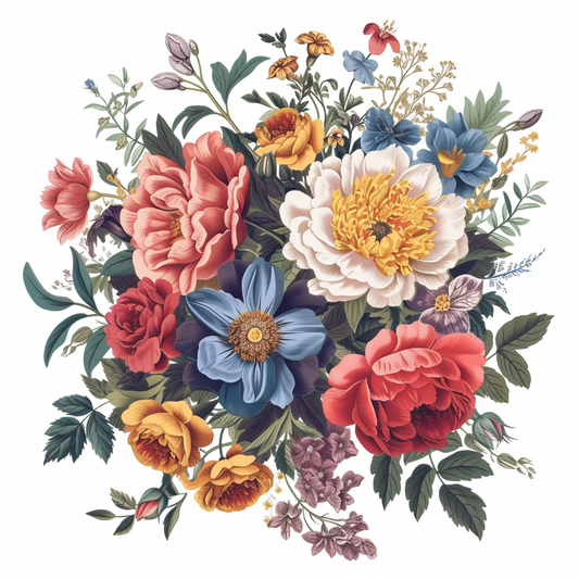 Vintage Botanical Bloom – A Celebration of Nature’s Elegance