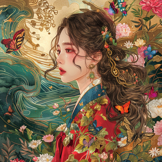 The Butterfly Princess of Blossoming Dreams