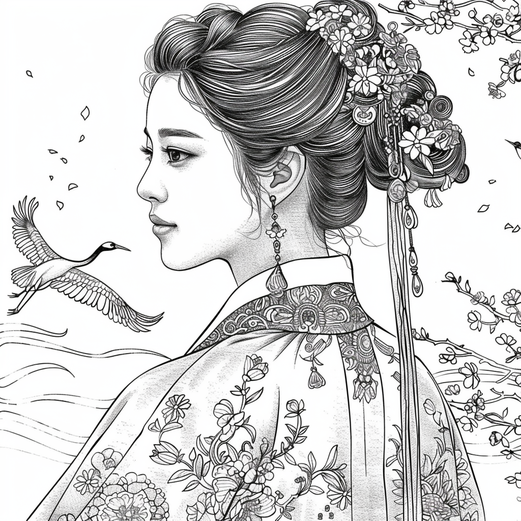 Grace of the Spring Crane