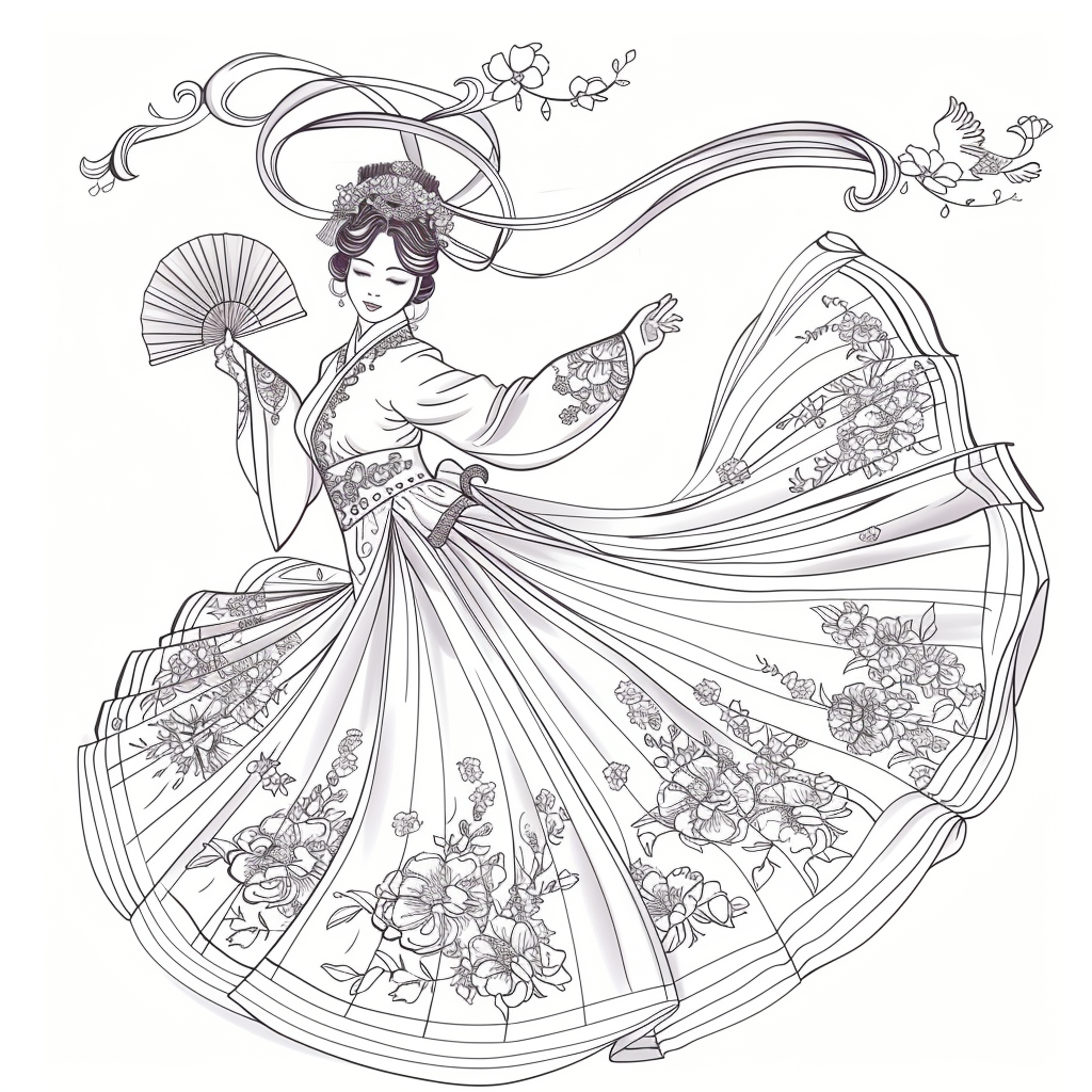 The Graceful Lady of Plum Blossoms