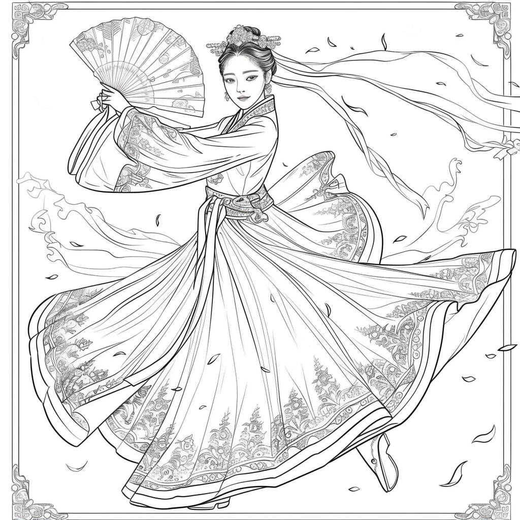 The Graceful Lady of Plum Blossoms