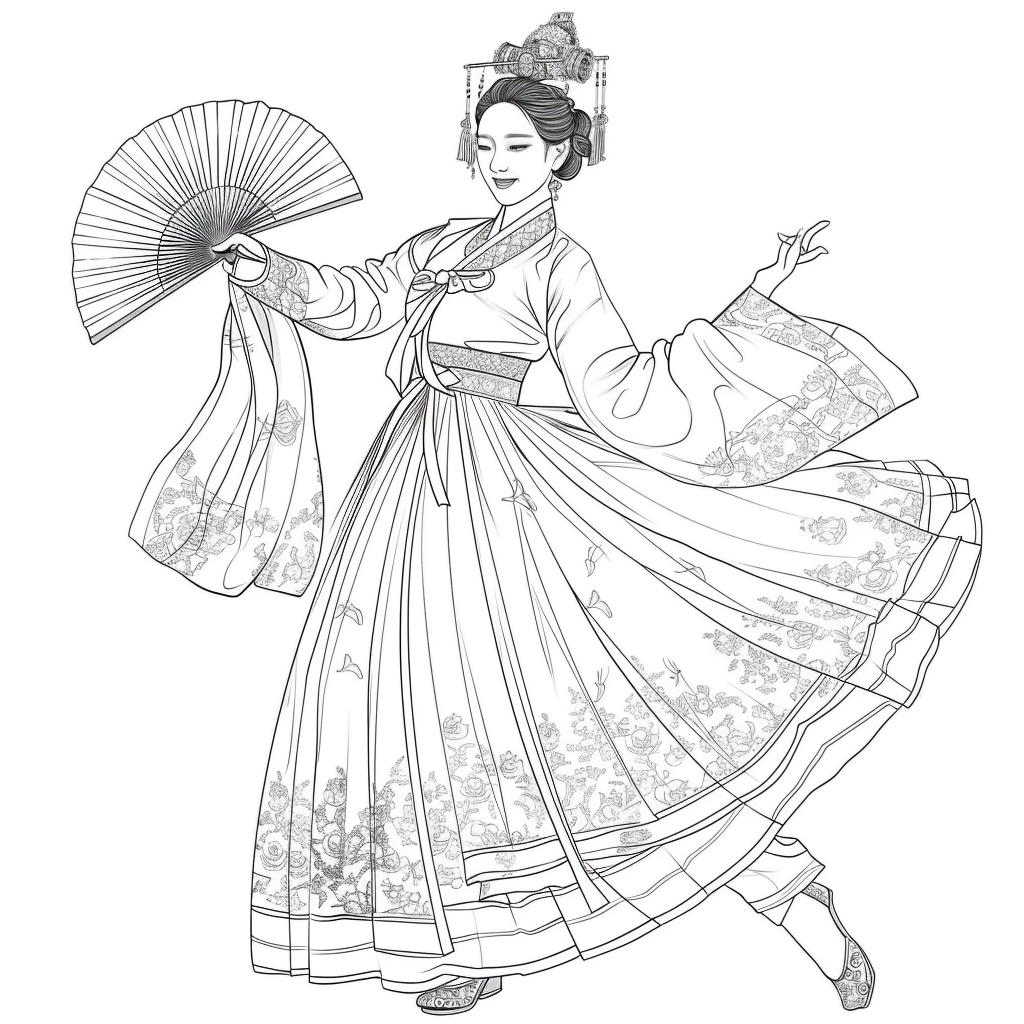 The Graceful Lady of Plum Blossoms