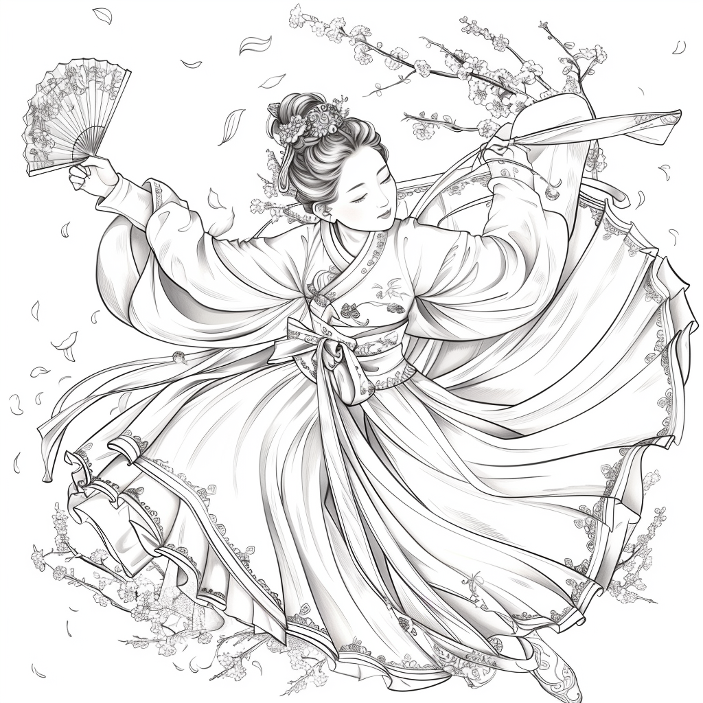 The Graceful Lady of Plum Blossoms