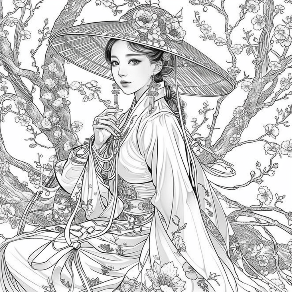 Whispers of the Blossoming Muse