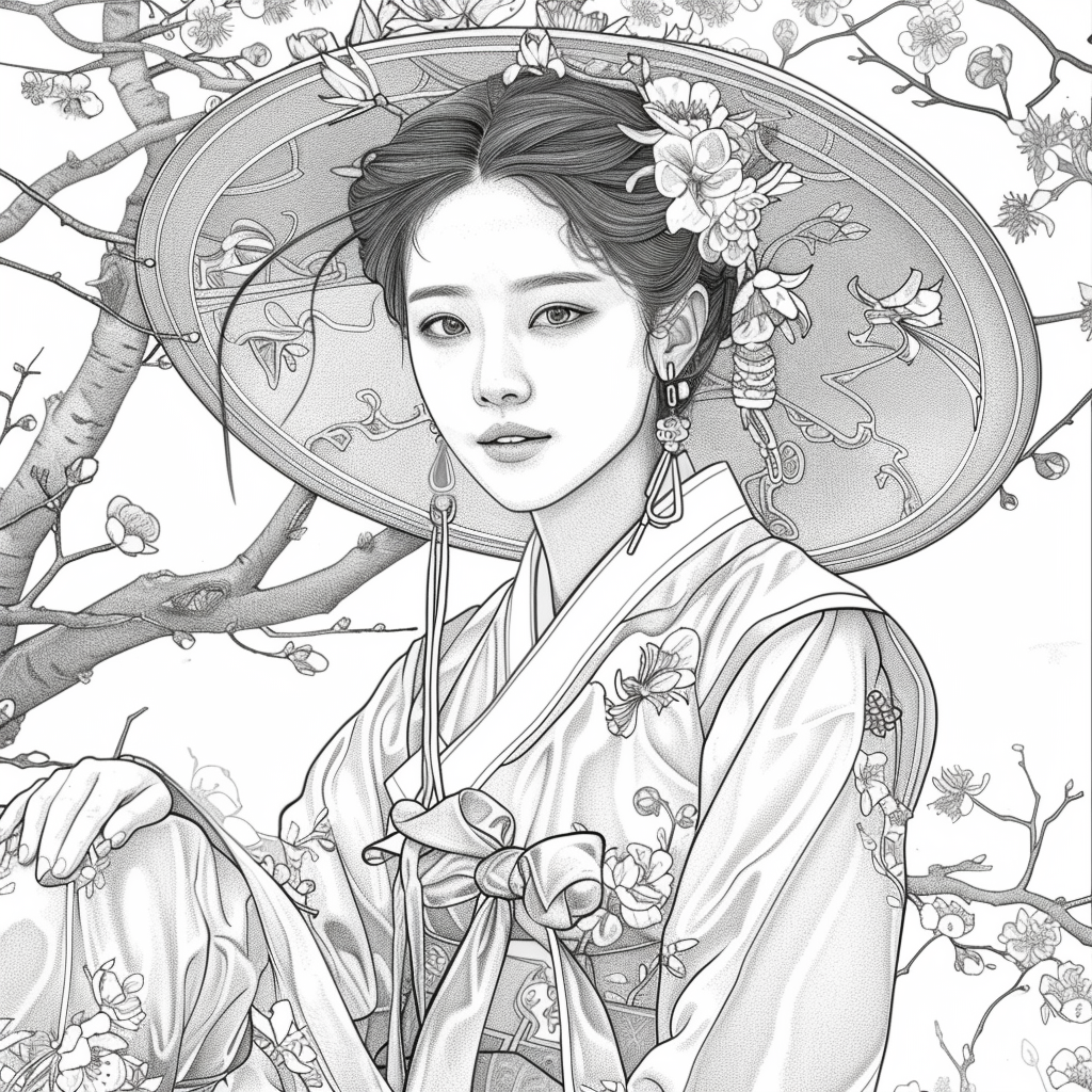 The Lady of Blossoming Spring