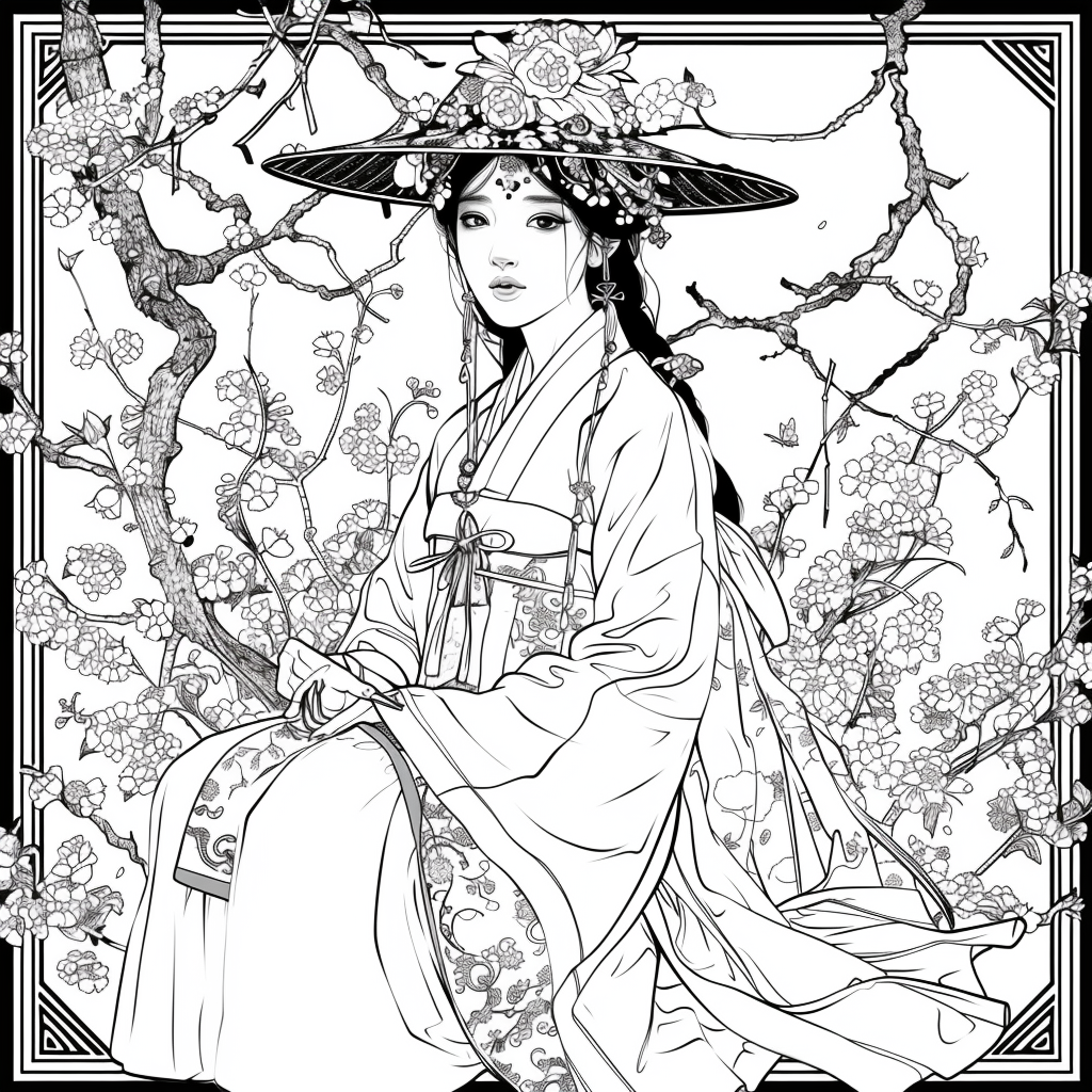 The Lady of Blossoming Spring