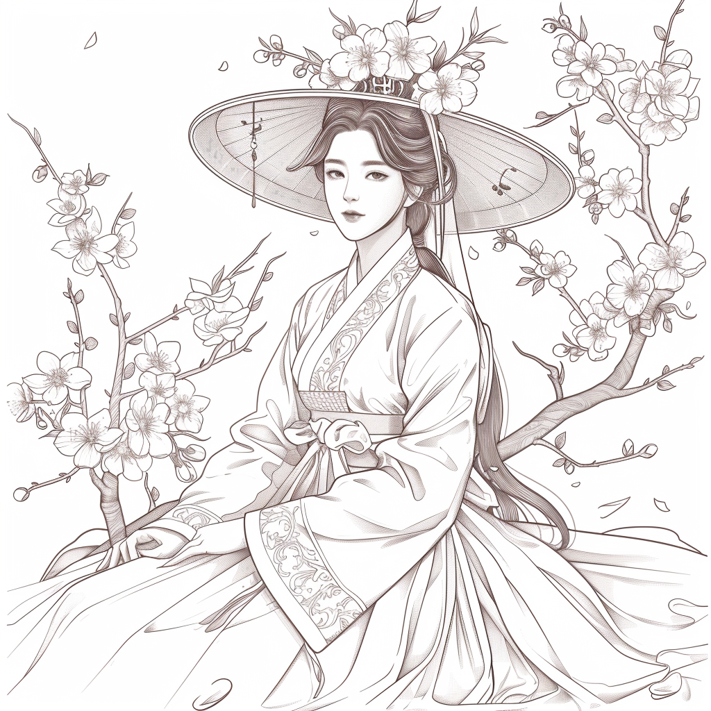 The Lady of Blossoming Spring