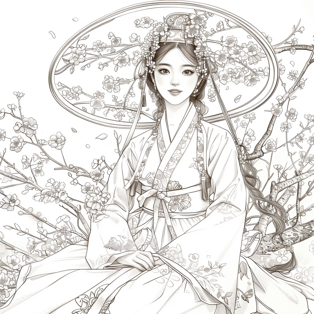 The Lady of Blossoming Spring