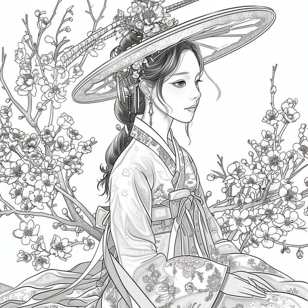The Lady of Blossoming Spring