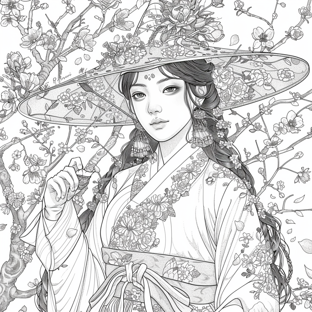 Whispers of the Blossoming Muse