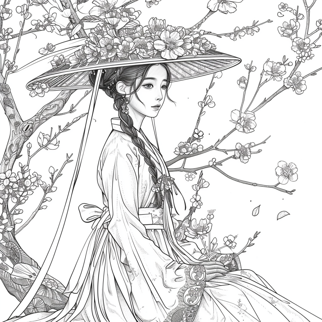 Whispers of the Blossoming Muse