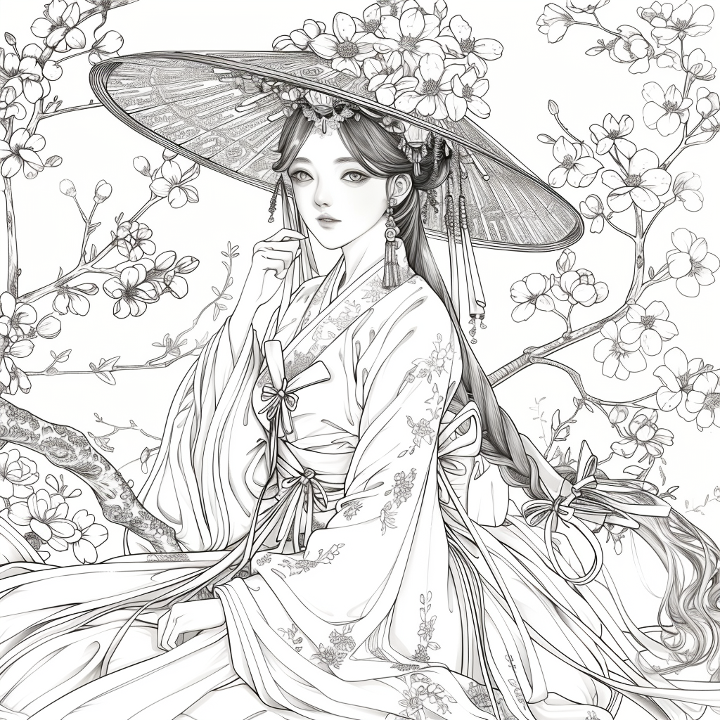 Whispers of the Blossoming Muse