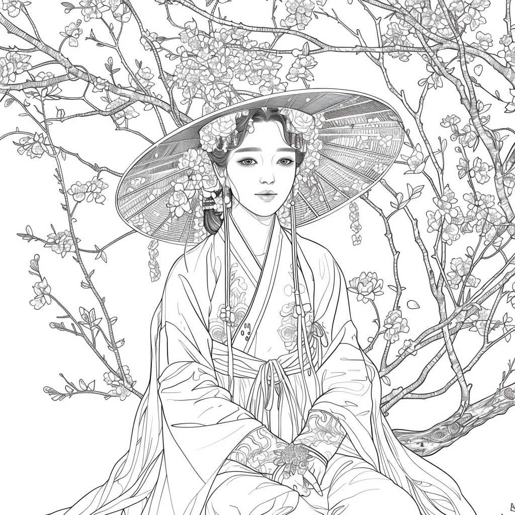The Lady of Blossoming Spring