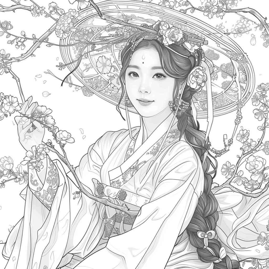 The Lady of Blossoming Spring