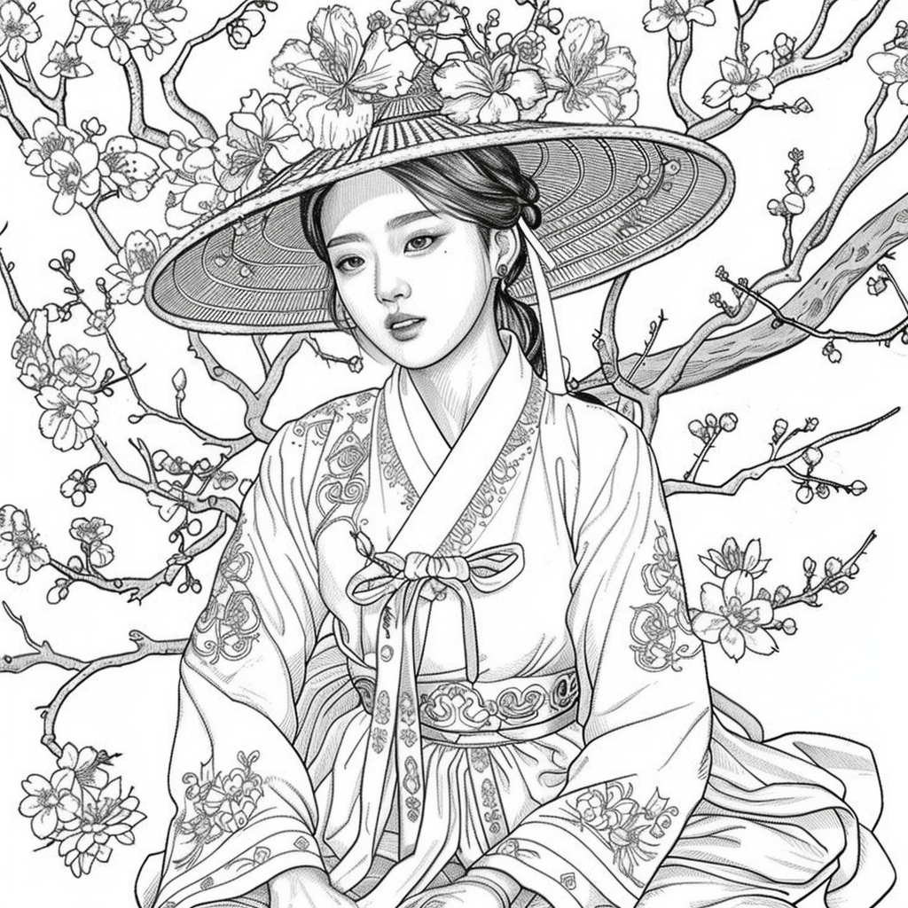 The Lady of Blossoming Spring