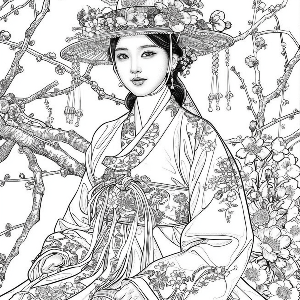 The Lady of Blossoming Spring