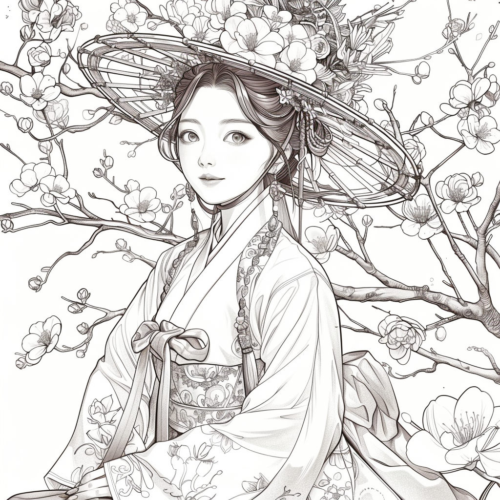 Whispers of the Blossoming Muse