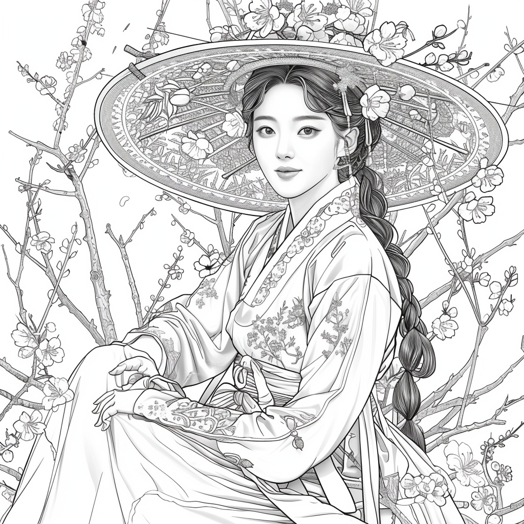 Whispers of the Blossoming Muse