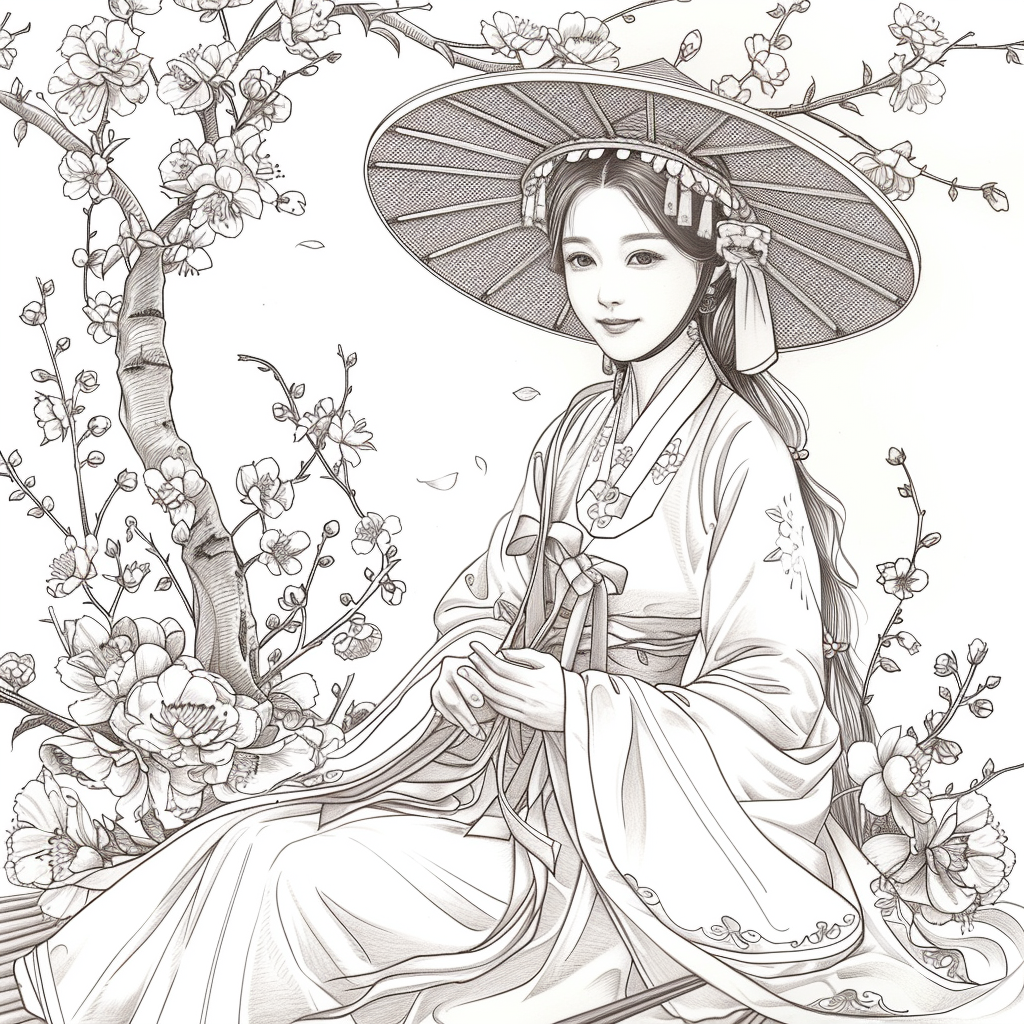 Whispers of the Blossoming Muse