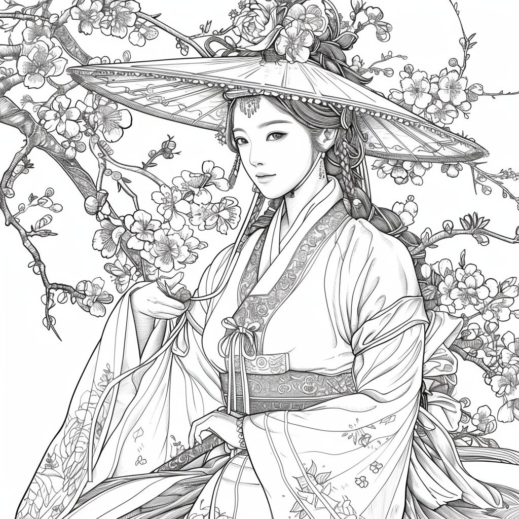 The Lady of Blossoming Spring