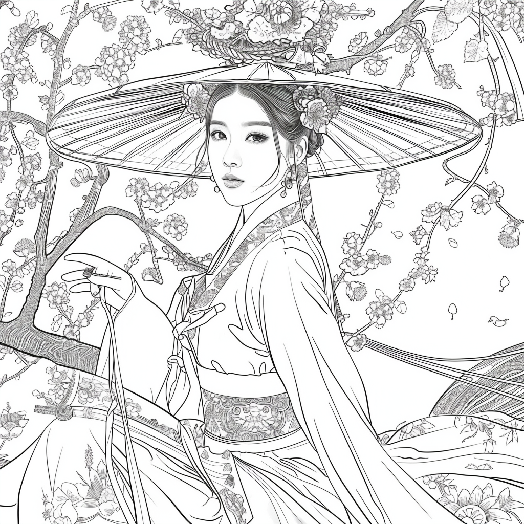 The Lady of Blossoming Spring