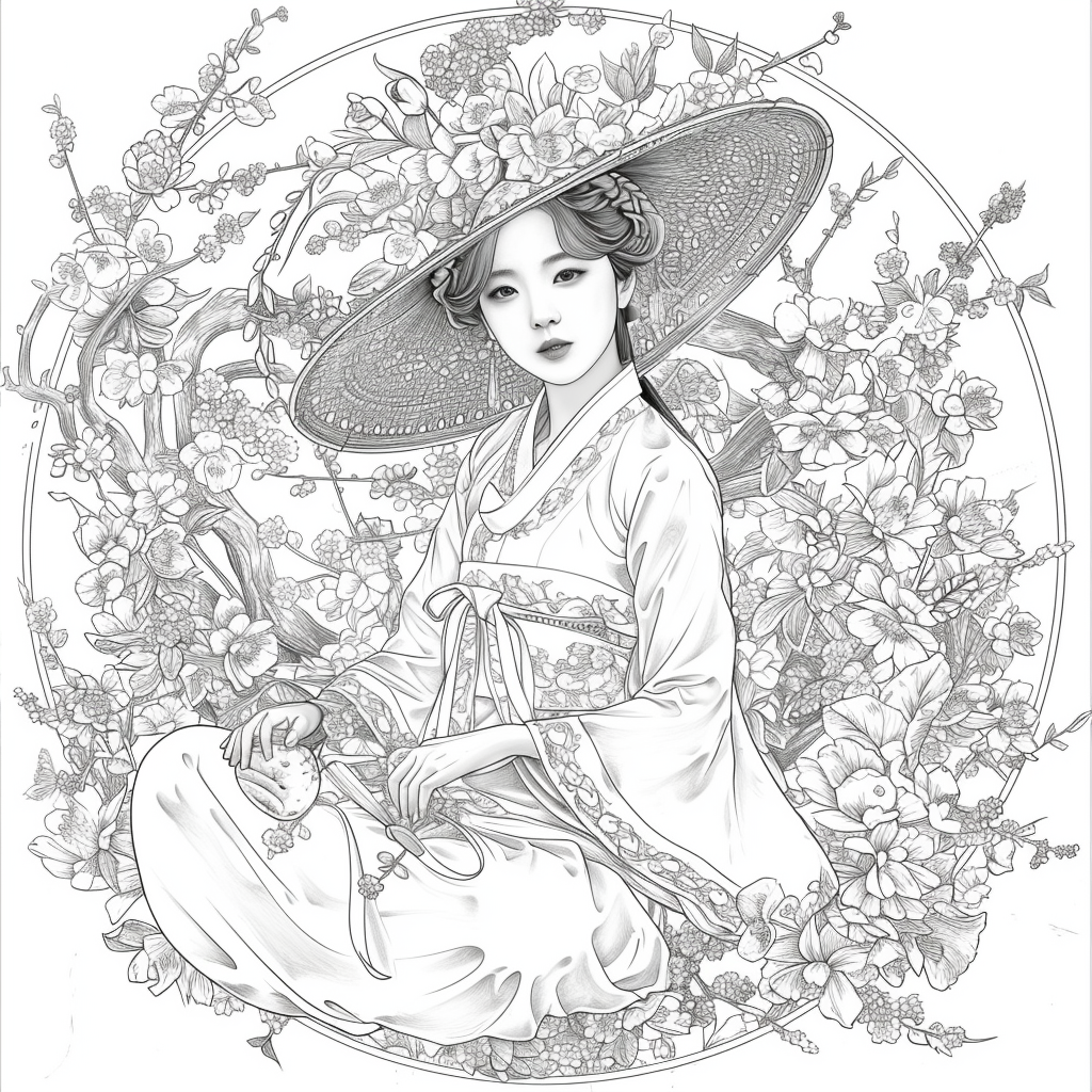 The Lady of Blossoming Spring