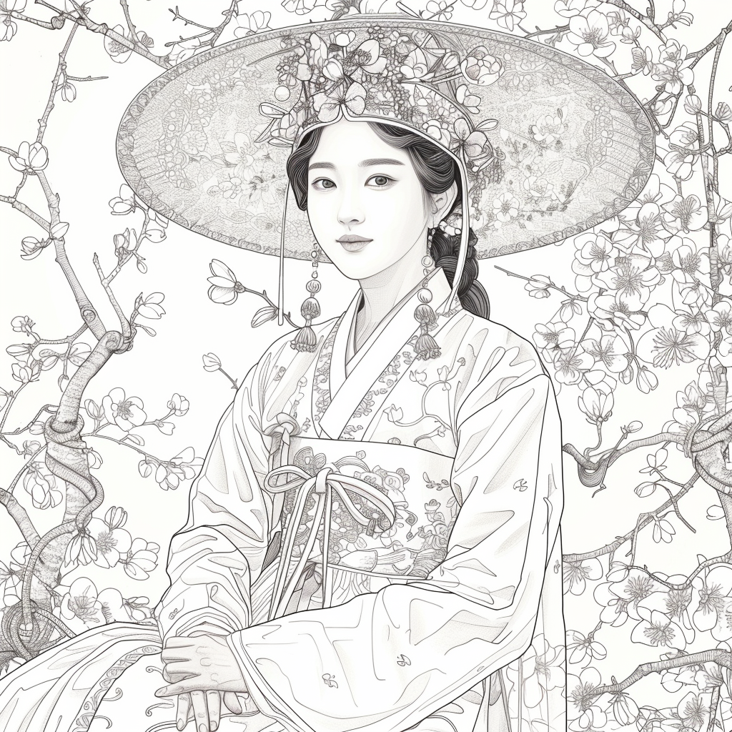 The Lady of Blossoming Spring