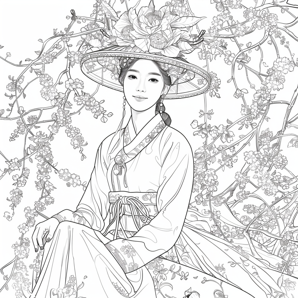 The Lady of Blossoming Spring