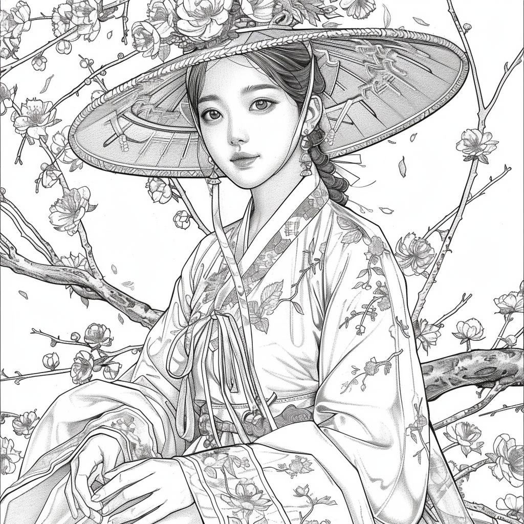 The Lady of Blossoming Spring
