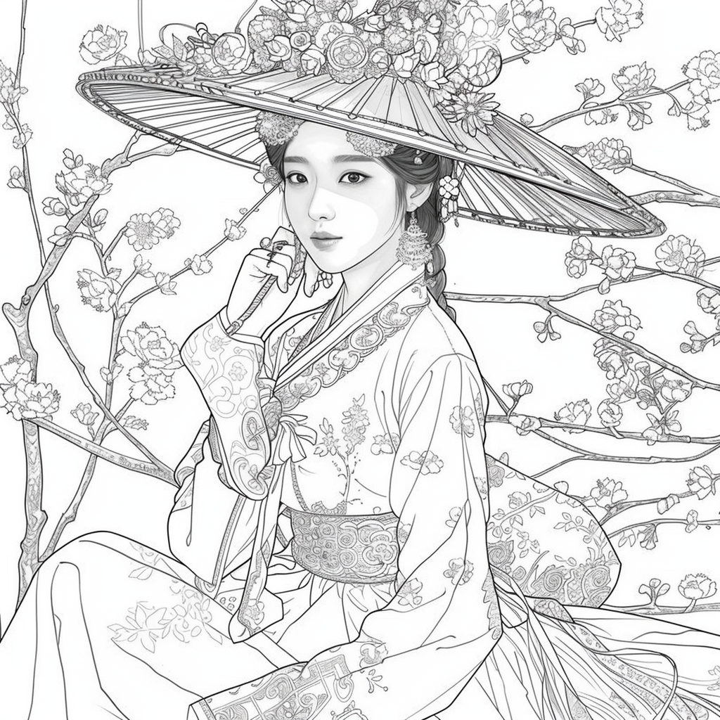 The Lady of Blossoming Spring