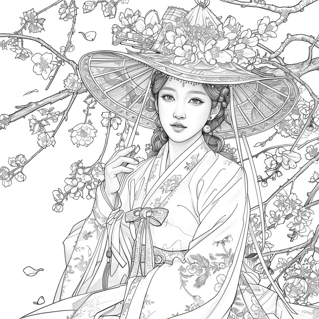 The Lady of Blossoming Spring