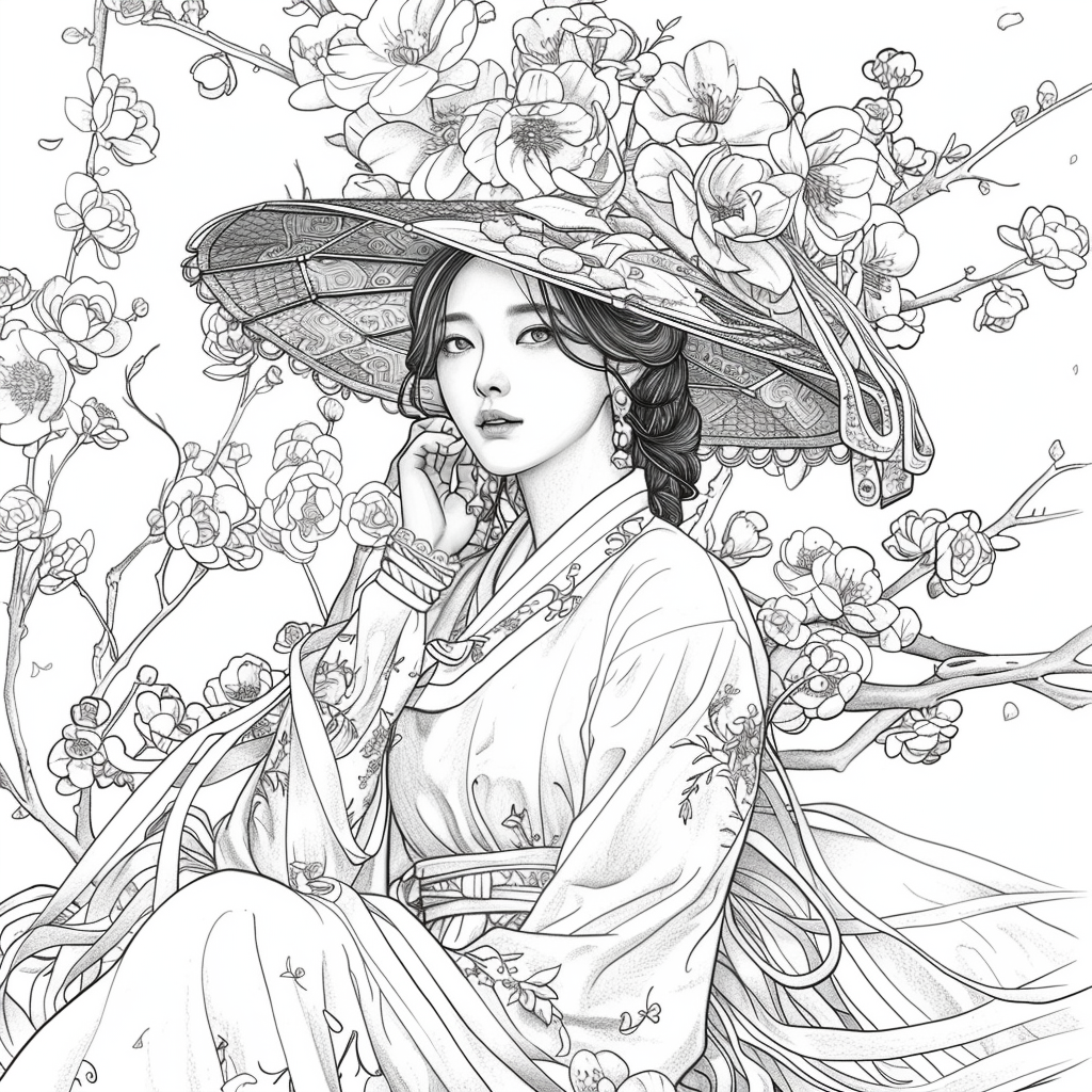 The Lady of Blossoming Spring