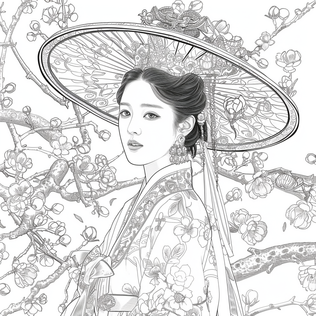 The Lady of Blossoming Spring