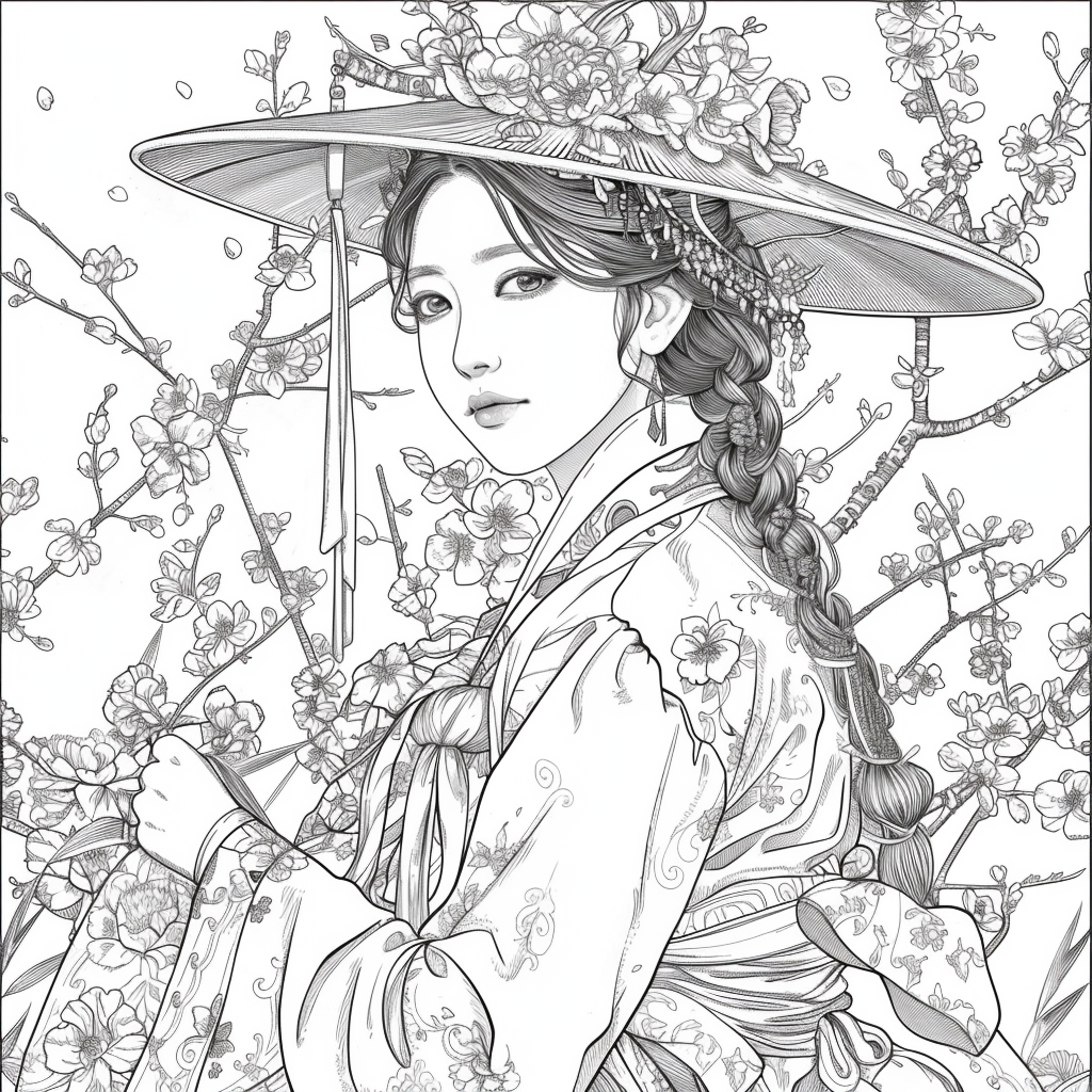 The Lady of Blossoming Spring