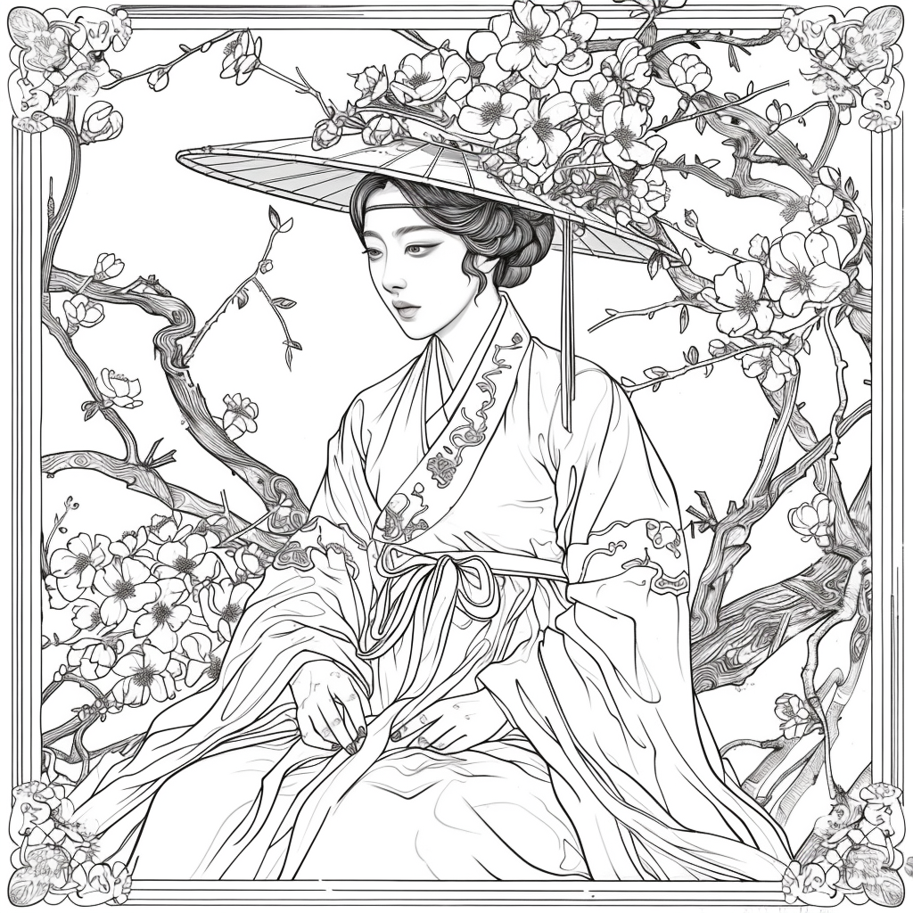 The Lady of Blossoming Spring